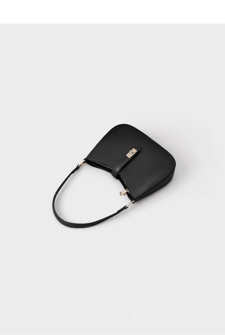 Elegance Crescent Shoulder Bag