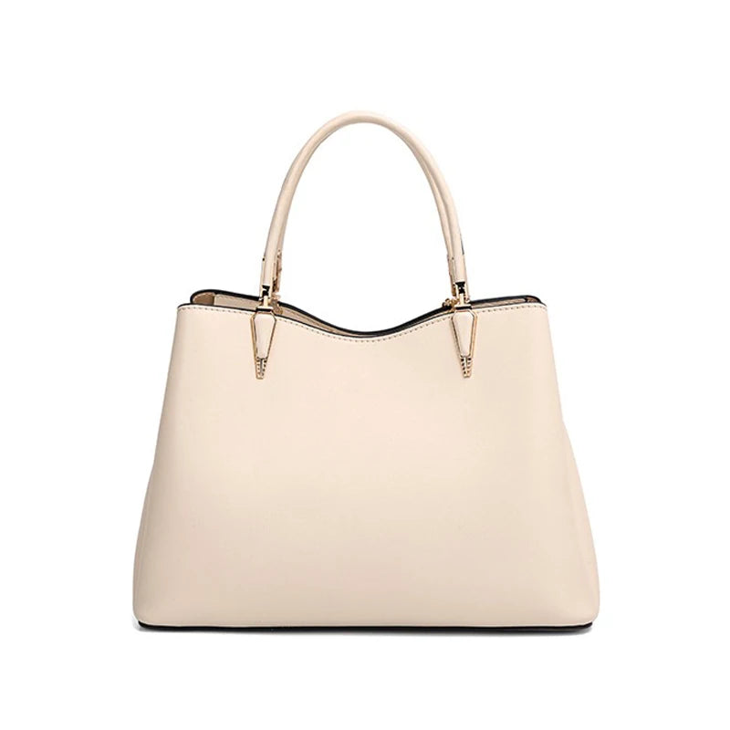 Embroidered Lily Top‑Handle Tote