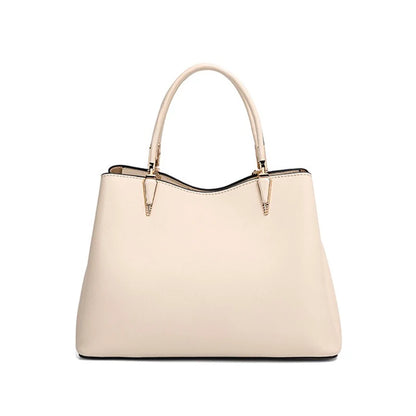 Embroidered Lily Top‑Handle Tote