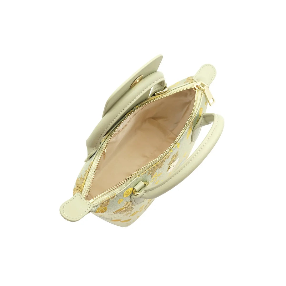 Mini Top‑Handle Satchel with Fairy Print