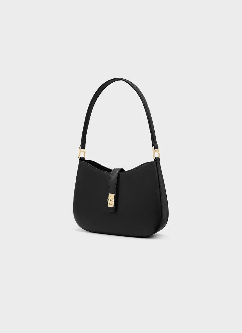 Elegance Crescent Shoulder Bag