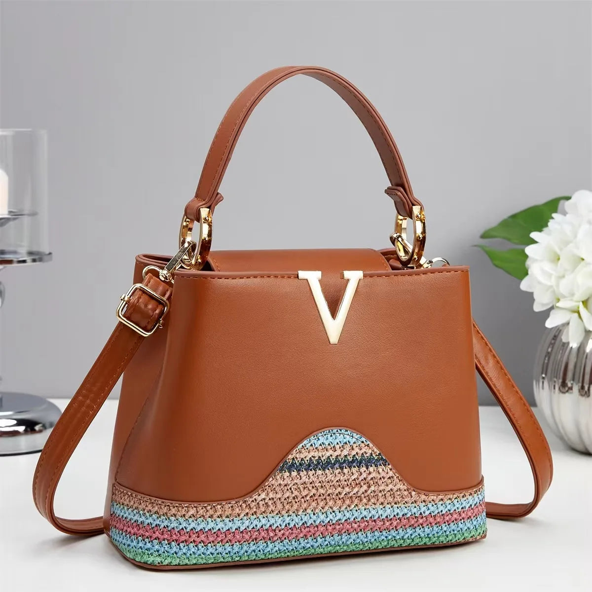 Vogue Crest Handbag