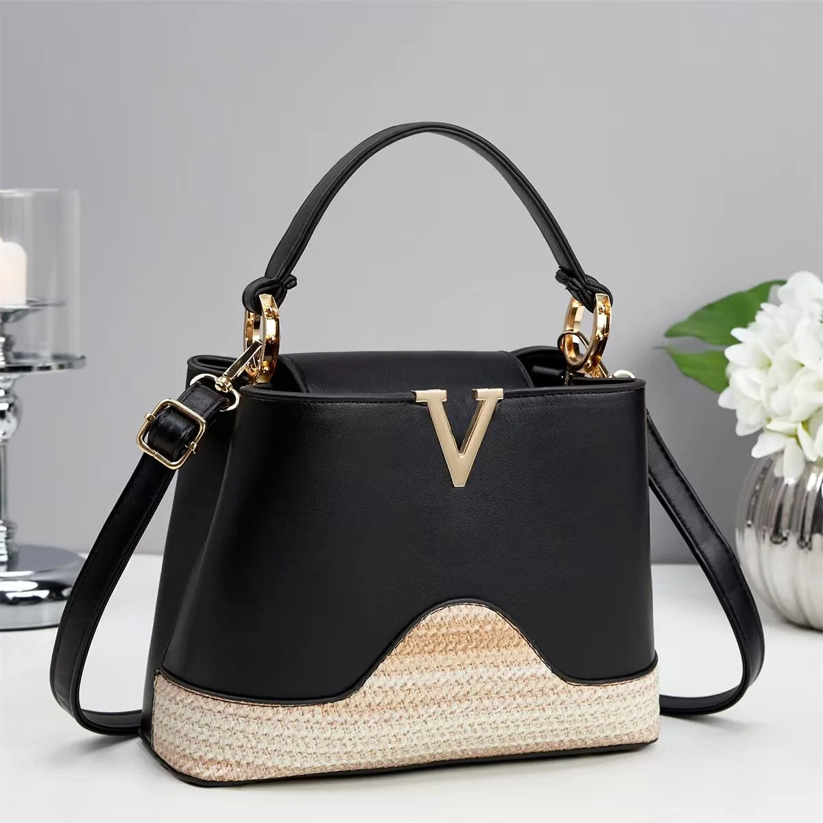 Vogue Crest Handbag