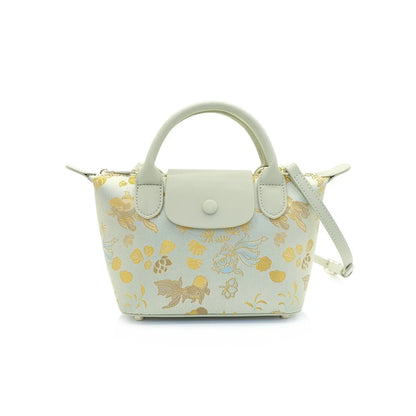 Mini Top‑Handle Satchel with Fairy Print