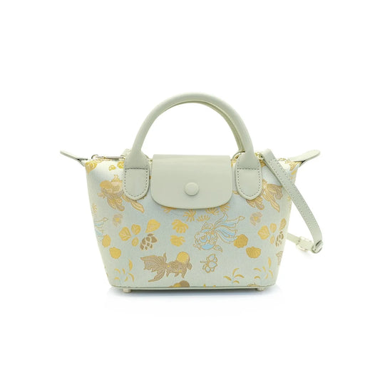 Mini Top‑Handle Satchel with Fairy Print
